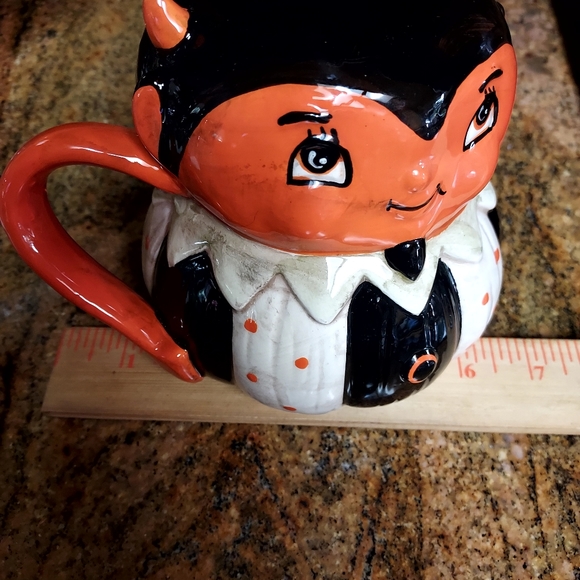 Vintage Inspired Devil Mug. - Picture 2 of 8
